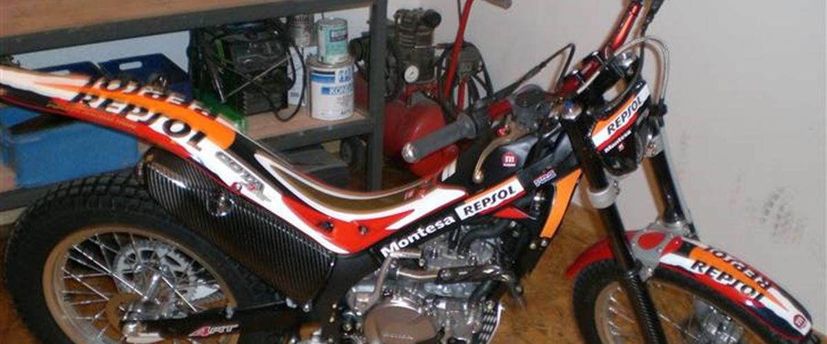Honda Repsol 4 RT Trial Solgt - 2008 - Trial, kanon sjov ... honda fuel tank filter 