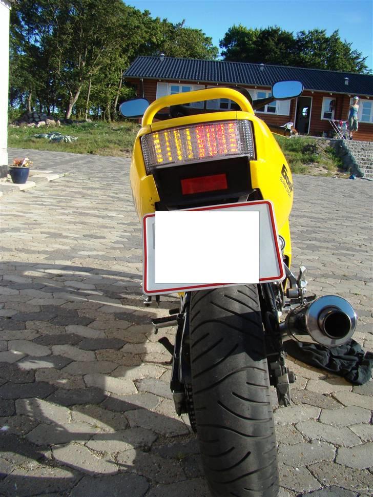 Honda Cbr 600 f2 Gul - diodebaglygte med integreret blink billede 4