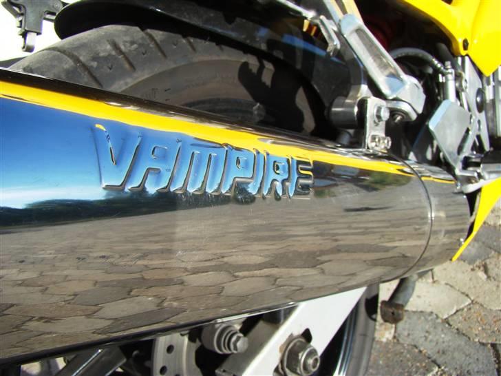 Honda Cbr 600 f2 Gul - vampire udstødningen wruumm billede 5