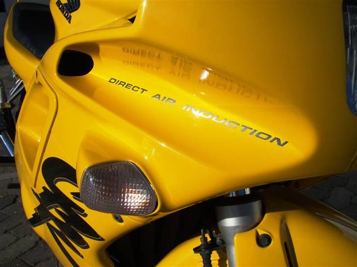 Honda Cbr 600 f2 Gul - hvide blink foran billede 12