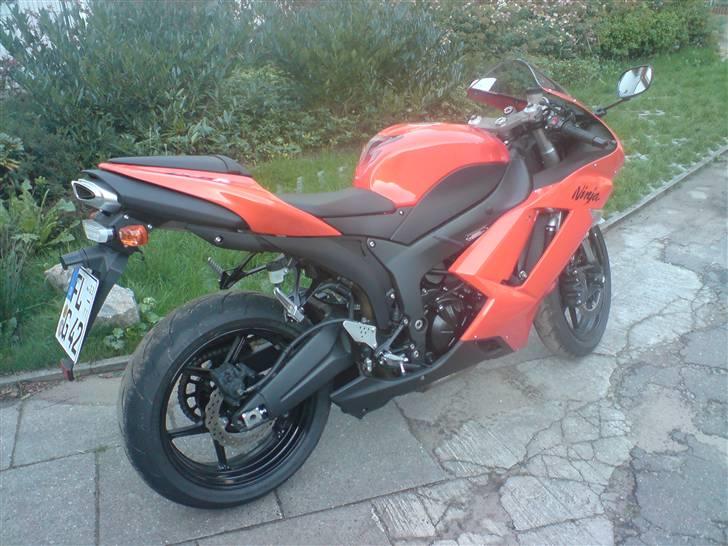 Kawasaki zx6r billede 2