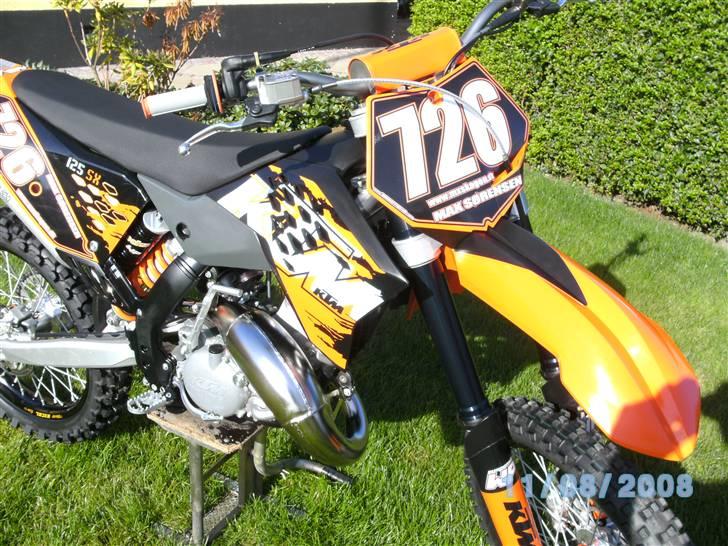 KTM sx125 SOLGT billede 2