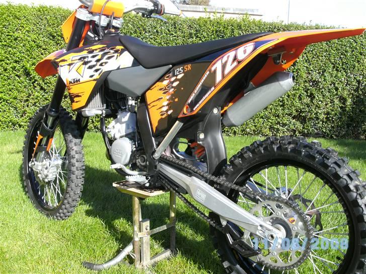 KTM sx125 SOLGT billede 8