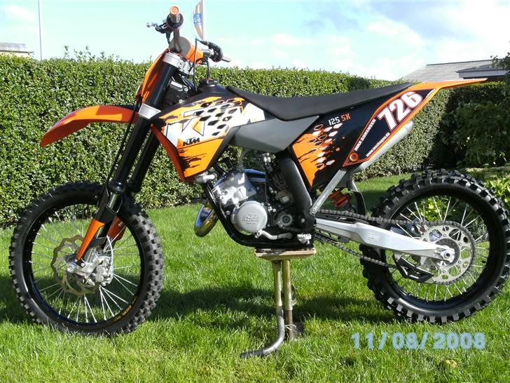 KTM sx125 SOLGT billede 9