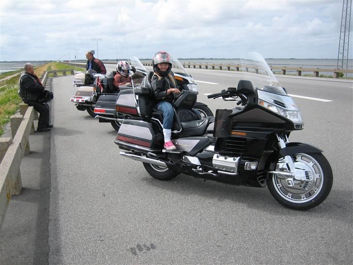 Honda Goldwing 1500 SE"solgt" - Pause på Rømø-dæmningen billede 13