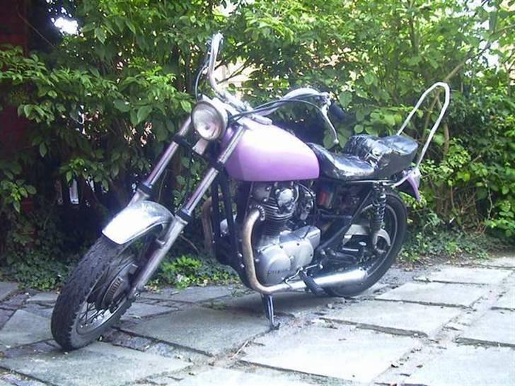 Yamaha XS 1 - Sådan så den ud da jeg fik den ! billede 2