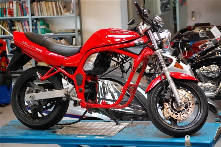 Suzuki GSF 600 Bandit (projekt) - Dagen efter at jeg havde fået den billede 3