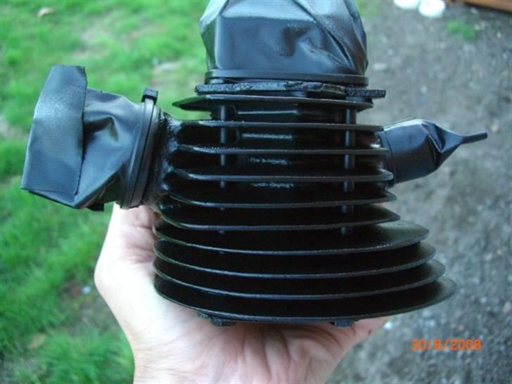 DKW rt 125/2 - så er den malet billede 13