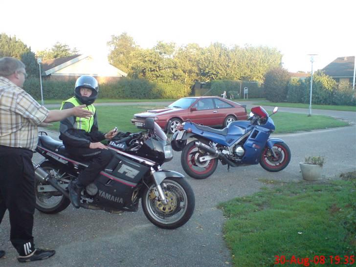 Yamaha FZ 750 Genesis - Klaus, papa og Silvia.. billede 11