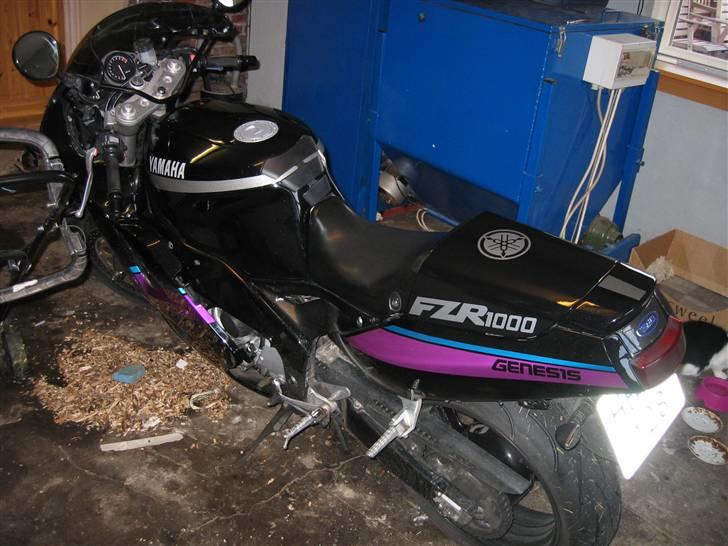 Yamaha FZR 1000 EXUP "SOLGT" - Lige et billede mere af sædeskallen. billede 13