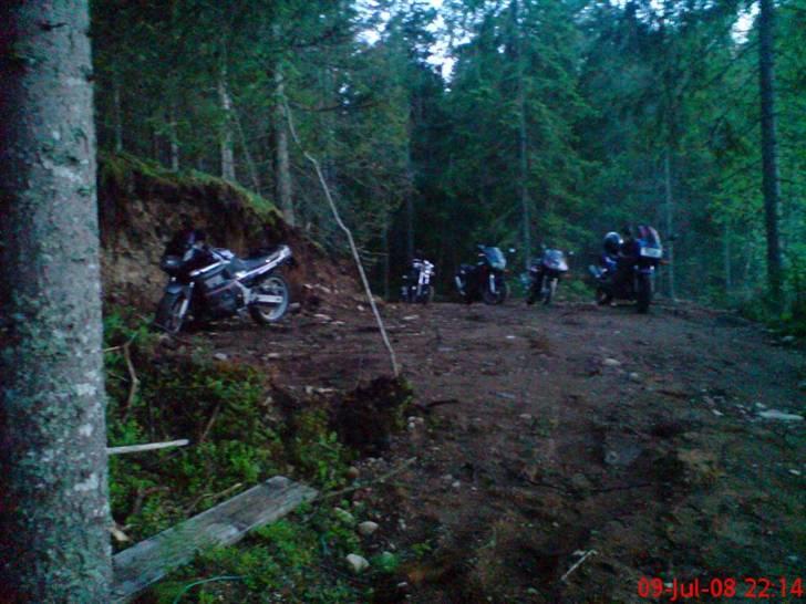 Yamaha FZR 600 - Så røg vi også på skovtur :D billede 5