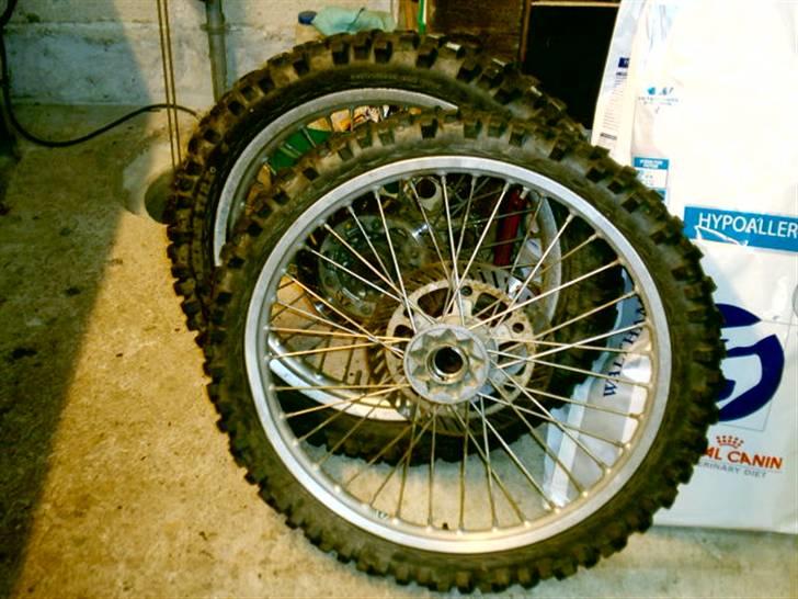 Husqvarna wre125 SOLGT!!! - de fælge der kommer på billede 8