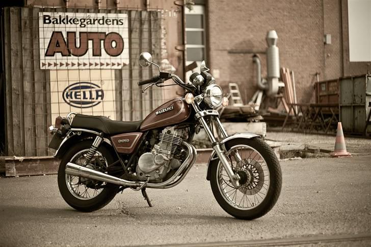 Suzuki GN 250 Solgt - Flot stand :D billede 1