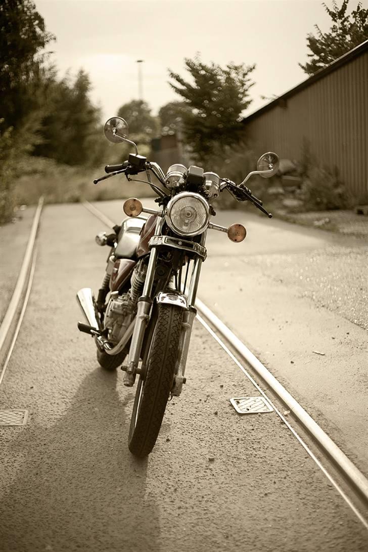 Suzuki GN 250 Solgt - mega fed billede 2