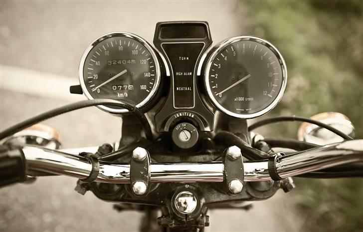 Suzuki GN 250 Solgt - stor 250 ccm motor der brøler billede 9