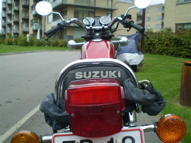 Suzuki GN 250 Solgt - bag fra billede 15