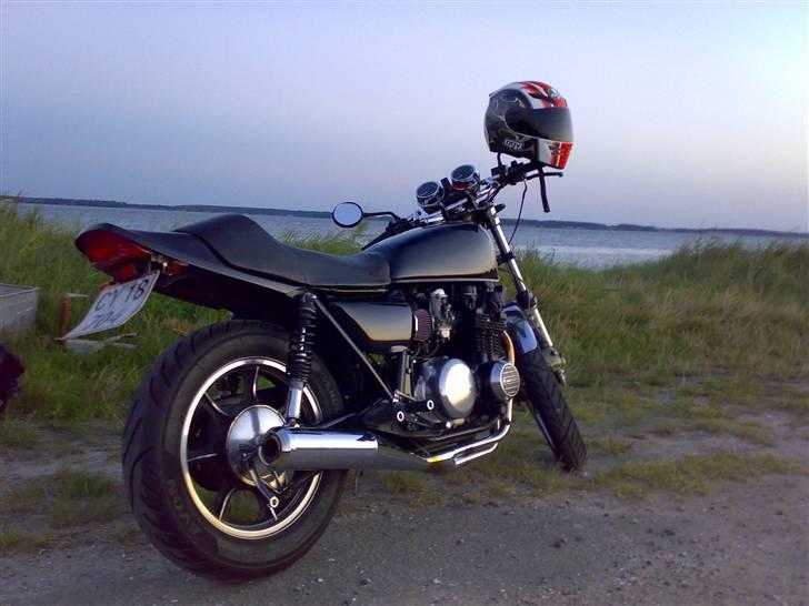 Kawasaki Z 650 - En tur i det blå med min sidste nye investering en AGV STEALTH hjelm billede 18