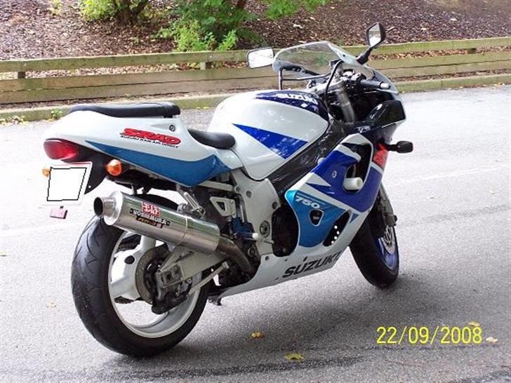 Suzuki GSXR 750 SOLGT billede 4