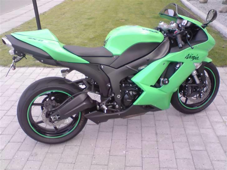 Kawasaki zx6r (SOLGT) billede 15