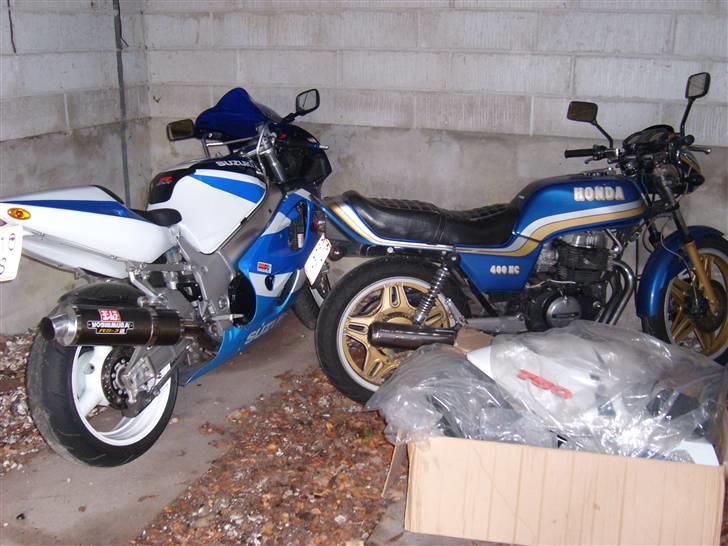 Suzuki gsxr 750 - ny og gammel - stor og lille billede 2