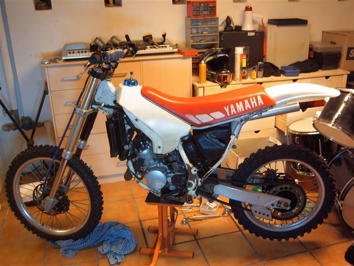 Yamaha YZ 125 - 3BD 89' - Hjemme i DK, projektet starter billede 3