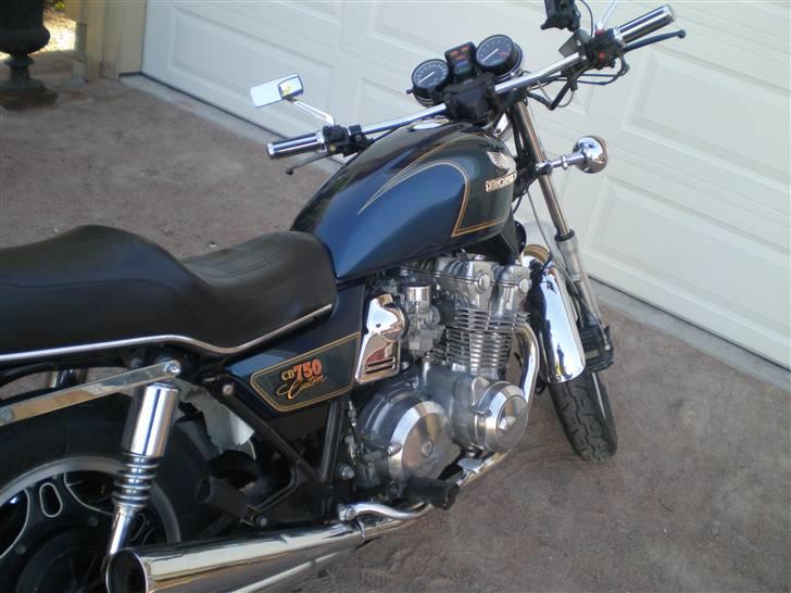 Honda CB 750 C - Jeg måtte ha et nytt styre !! bra syntes jeg billede 19