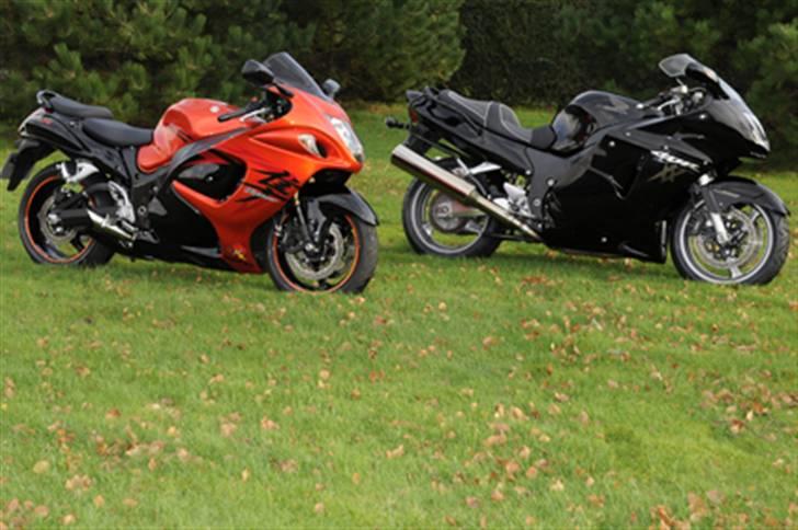 Honda CBR 1100 Super Blackbird - Min nabos 2008 Hayabusa - Limited Edition GSX 1340 R med små, frække larmepotter billede 17