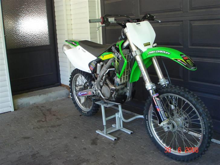 Kawasaki kx250f (SOLGT) billede 4