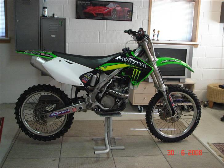 Kawasaki kx250f (SOLGT) billede 9