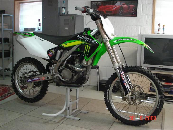 Kawasaki kx250f (SOLGT) billede 10