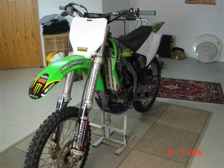 Kawasaki kx250f (SOLGT) billede 12