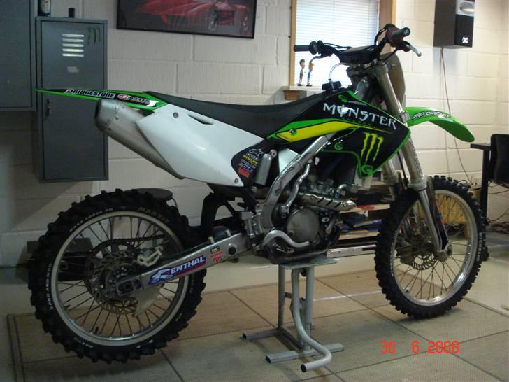 Kawasaki kx250f (SOLGT) billede 13
