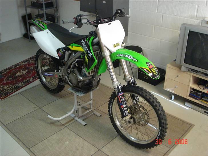 Kawasaki kx250f (SOLGT) billede 14