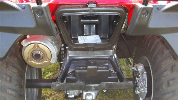Honda TRX 500FE Foreman ATV - ekstra bagagerum i bag! billede 8