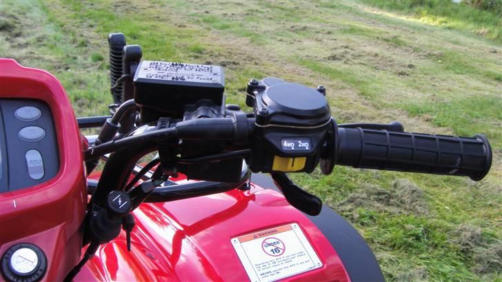 Honda TRX 500FE Foreman ATV - tommelgas! billede 11