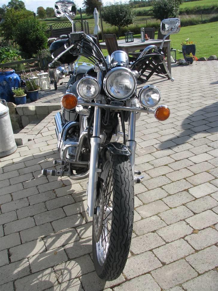Yamaha Virago 535 - Søndag og ny pudset billede 1