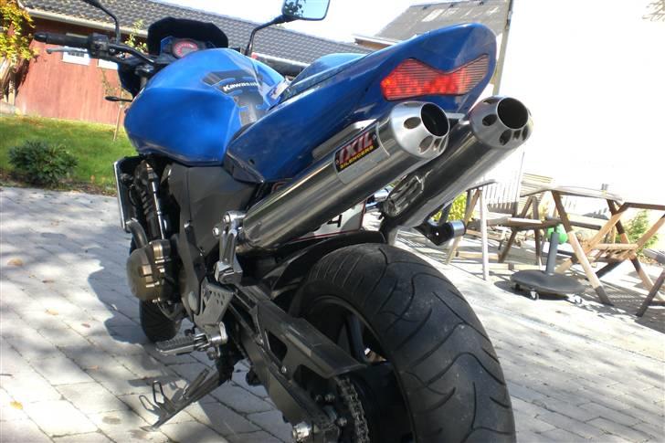 Kawasaki z 750 - det lille huld er nøglehuldet der er flyttet op pga. potterne billede 9