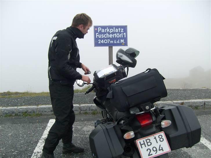 BMW R1150R Rockster (solgt) - Pause på Grossglockner strasse. billede 7