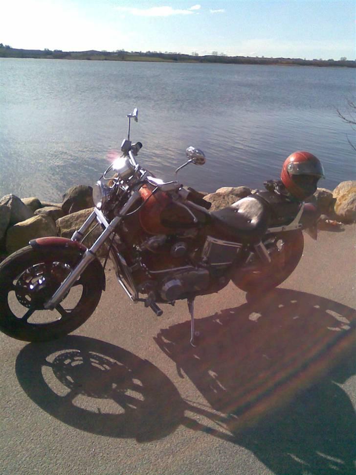 Honda vt 1100 SOLGT - Efter maler billede 1