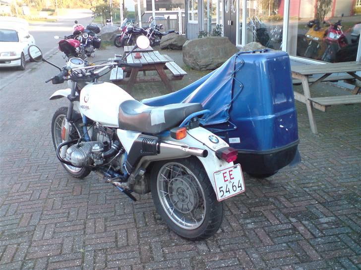 BMW R 80 GS Basic m. Sidevogn - og bagfra... billede 3