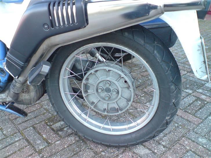 BMW R 80 GS Basic m. Sidevogn - Monesvinger og oplagt potte, det er jo nærmest en racer... ;o) billede 9