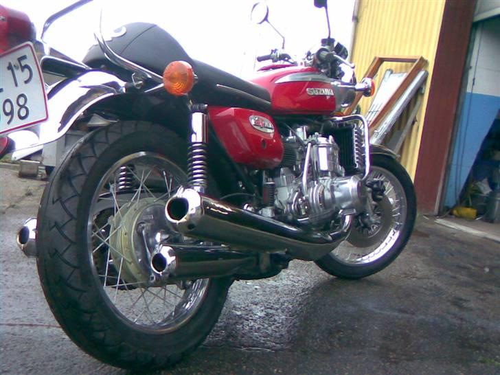 Suzuki GT 750 Vandbøffel billede 6
