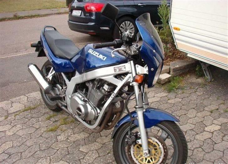 Suzuki GS 500 E ** SOLGT ** billede 1