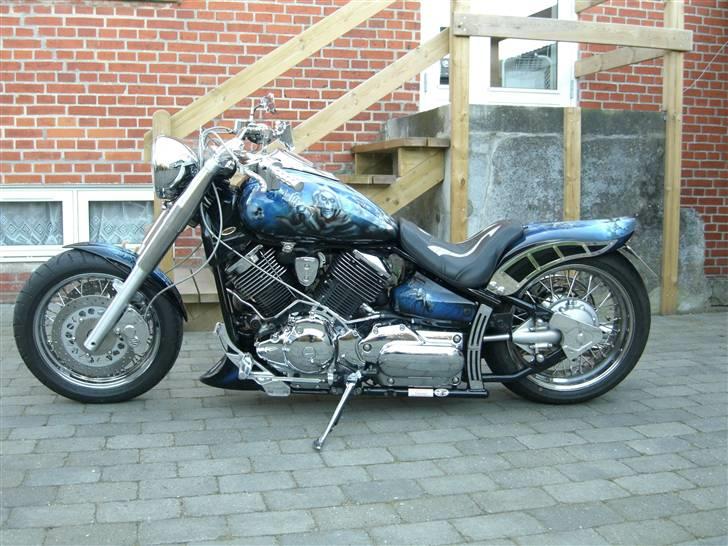 Yamaha Dragstar XVS 1100 " Classic " - Danmarks Flottest Mc 2007 : 2-plads i Herning / København 2007 billede 6