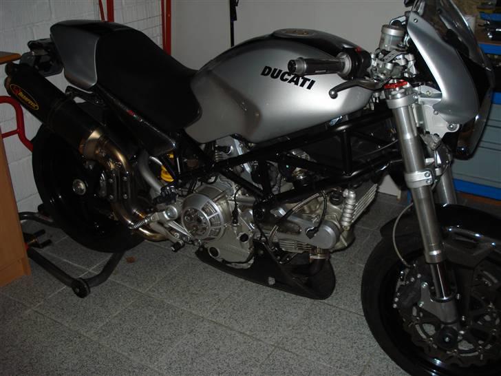 Ducati Monster S2R 1000 Solgt  - Damp renset og i vinterhi pr 1-11-2008 billede 15