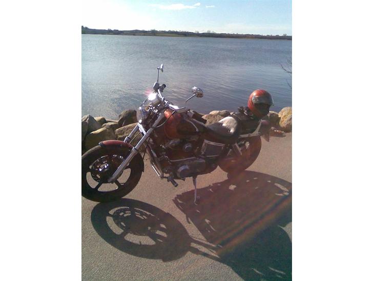 Honda vt 1100 SOLGT - Efter maler billede 1