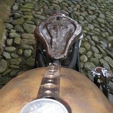 Honda cb450 "rat bobber"