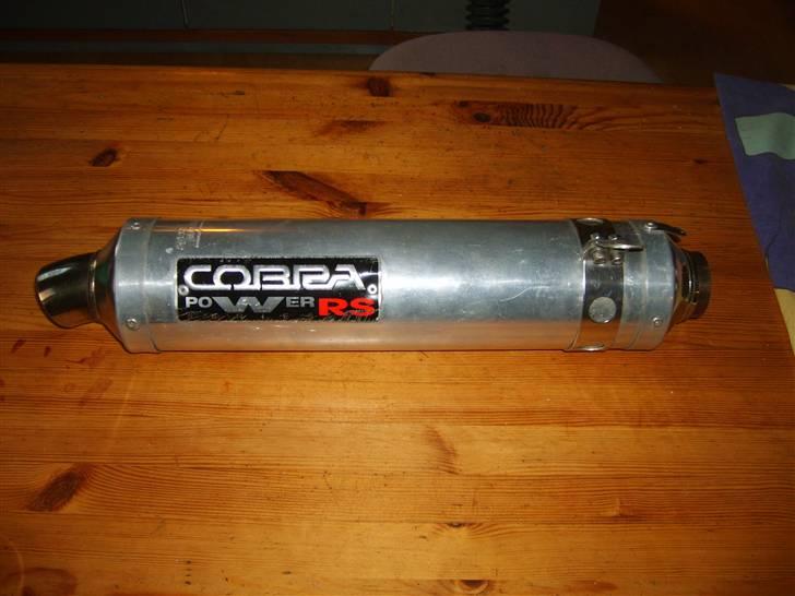 Suzuki GSX 600F - ny race potte til min mc af mærke cobra power RS billede 8