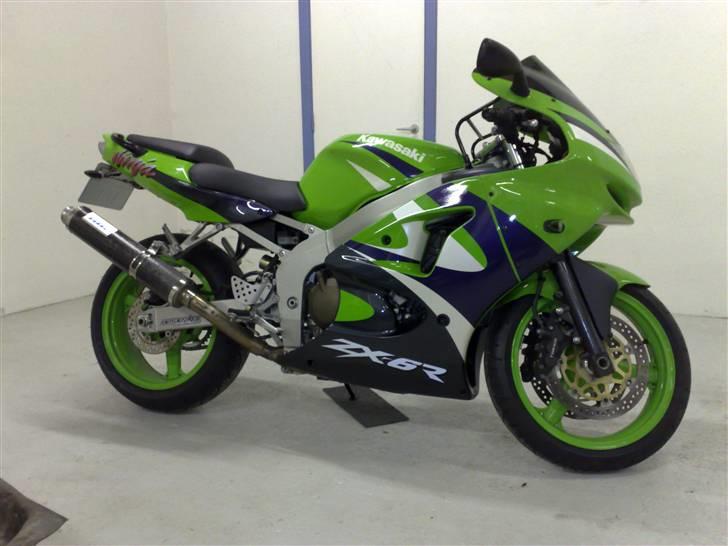 Kawasaki zx6r NINJA solgt billede 1