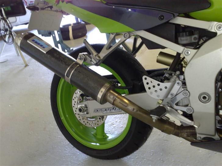 Kawasaki zx6r NINJA solgt billede 8